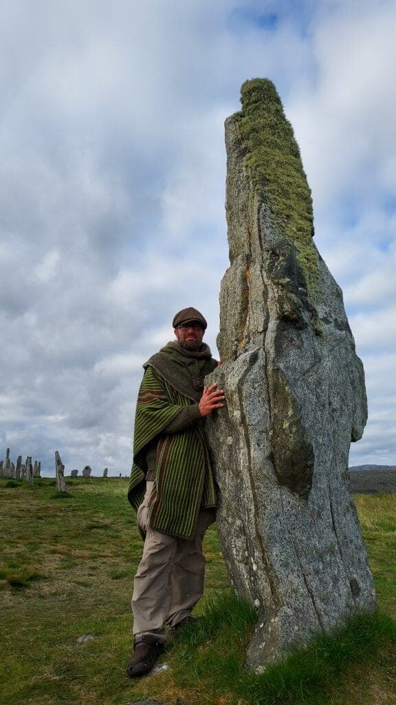 Entrance to the avenue at Callanish, Scotland